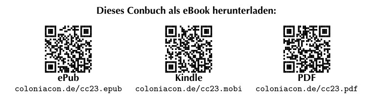 ColoniaCon Buch 2018